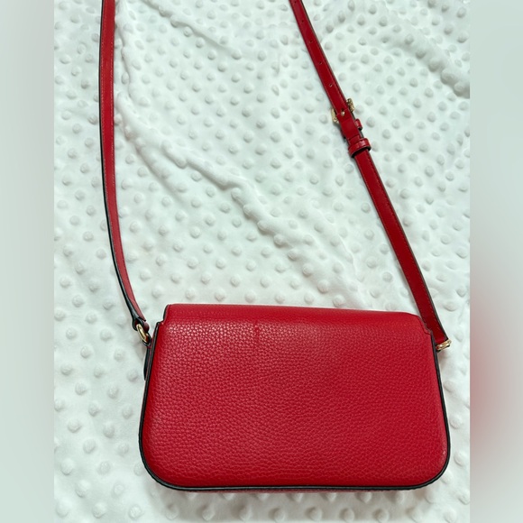 Michael Kors Red Small Crossbody Bag - Picture 5 of 11